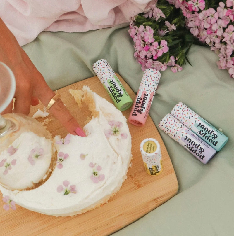 Poppy & Pout Birthday Confetti Cake