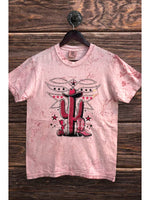 Boot Stitch Cactus Graphic T