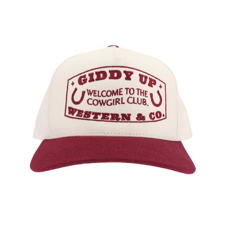Giddy Up Cowgirl Club CC Trucker Hat