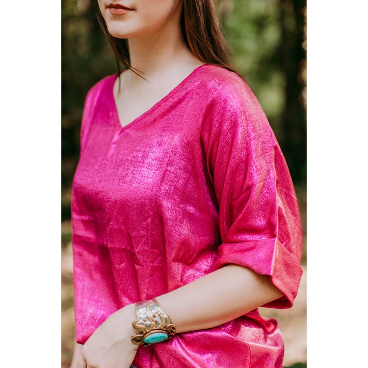Metallic Blouse