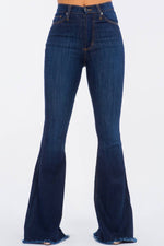 NFR Bell Bottom Jean in Dark Denim