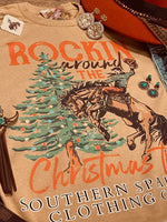 Western Rockin’ around the Christmas Tree Tee