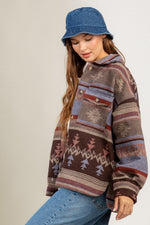 Aztec Pattern Shacket