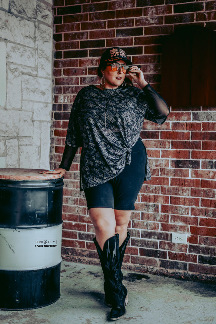 Quote Me Cowboy Mesh