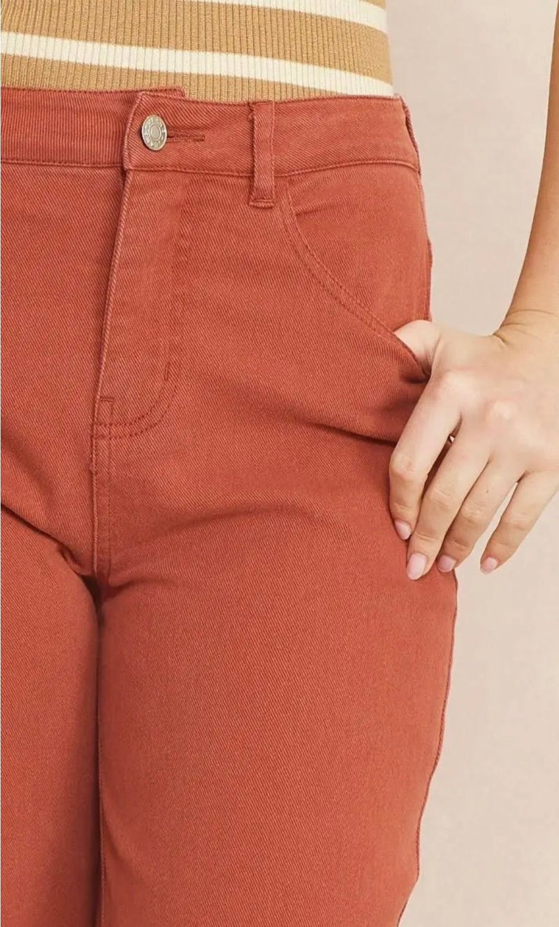 Alexa Acid Wash High Rise Jean
