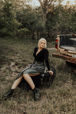 Gunmetal Charged Up Skirt