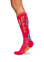 Take The Risk Performance Socks Hot Pink