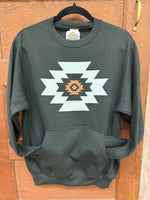 Aztec Pocket Crewneck