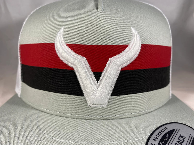 The Vexil Stripes Grey/Black/Puritan