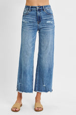 High Rise Crop Wide Leg