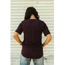 Short Sleeve Bulgari V Neck Top
