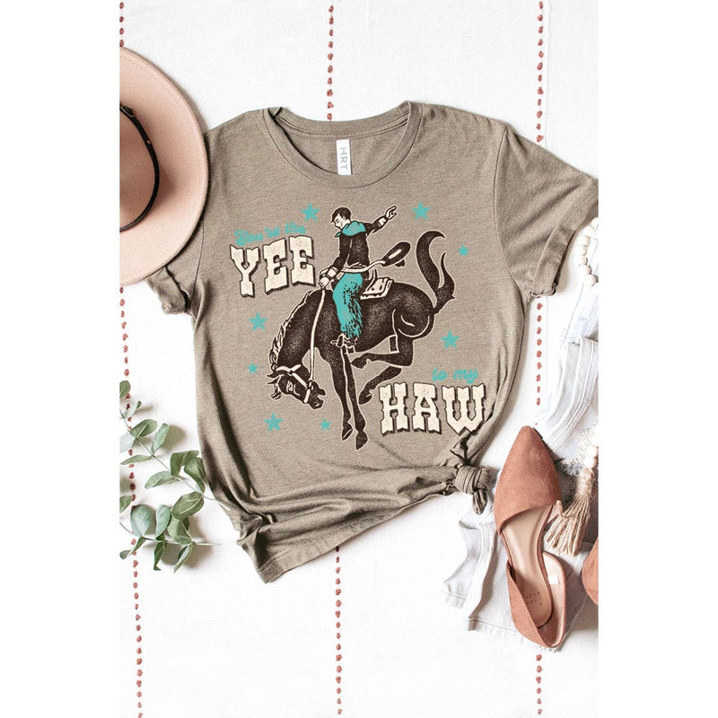 YEE HAW  GRAPHIC TEE