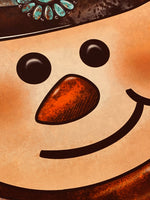 Cowboy Snowman