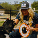 American Rancher-Checking Cows Charcoal