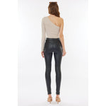 Kan Can Vegas Nights Black Skinny Pleather