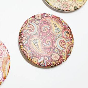 Mandala Compact Cosmetic Mirror