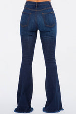 NFR Bell Bottom Jean in Dark Denim