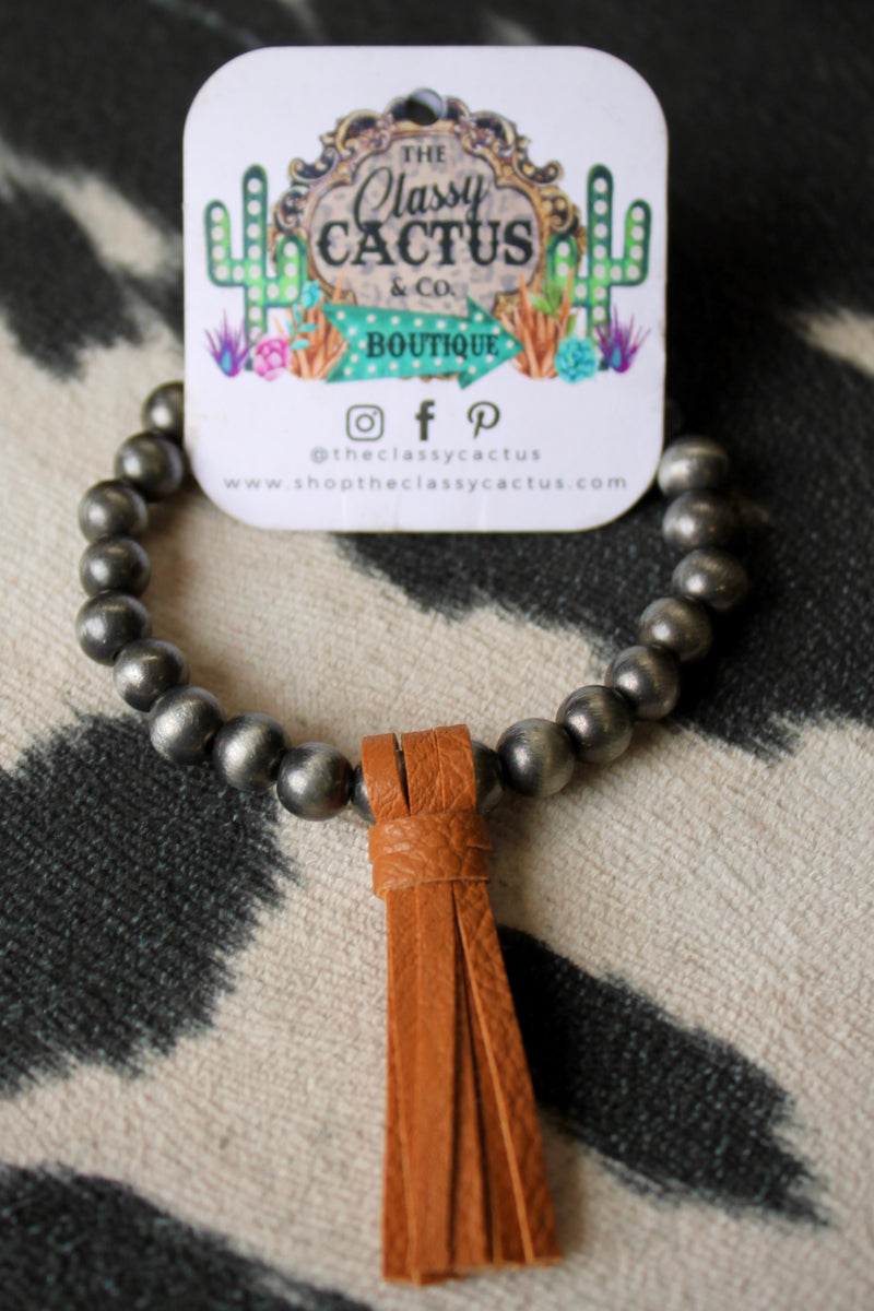 Tassel Stretch Bracelet