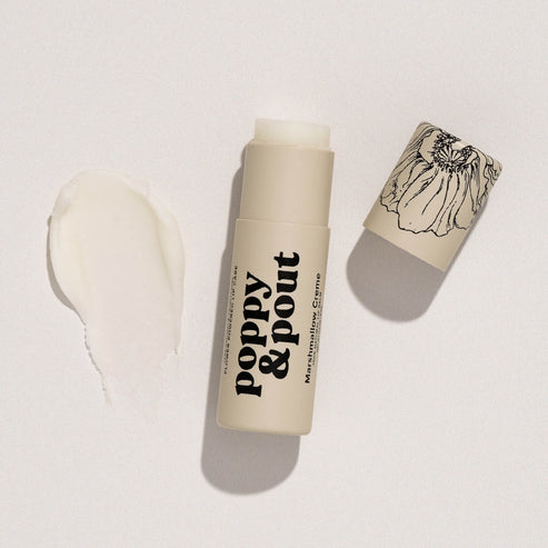 Poppy & Pout Marshmallow Cream Lip Balm