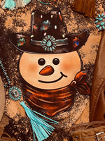 Cowboy Snowman