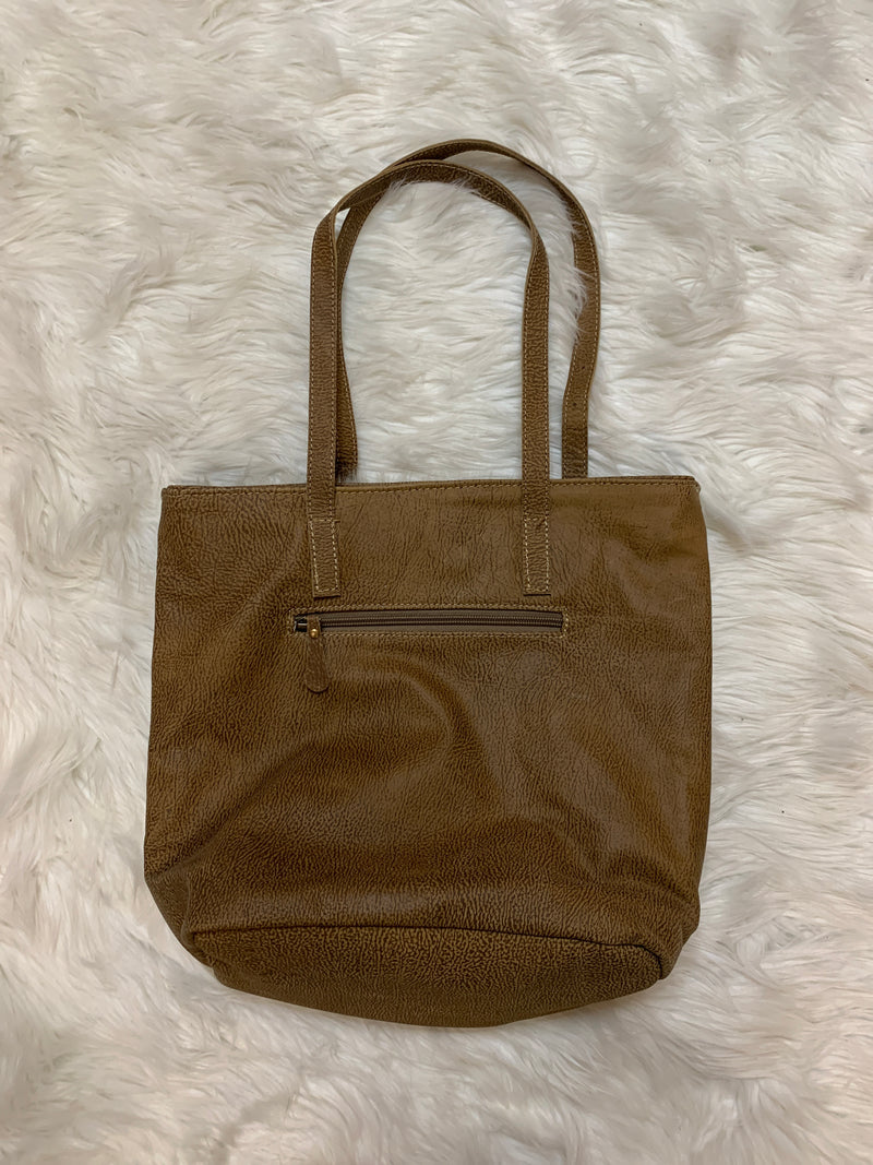 Tinges Leather Tote Bag