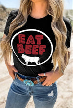 Eat Beef Graphic Tee