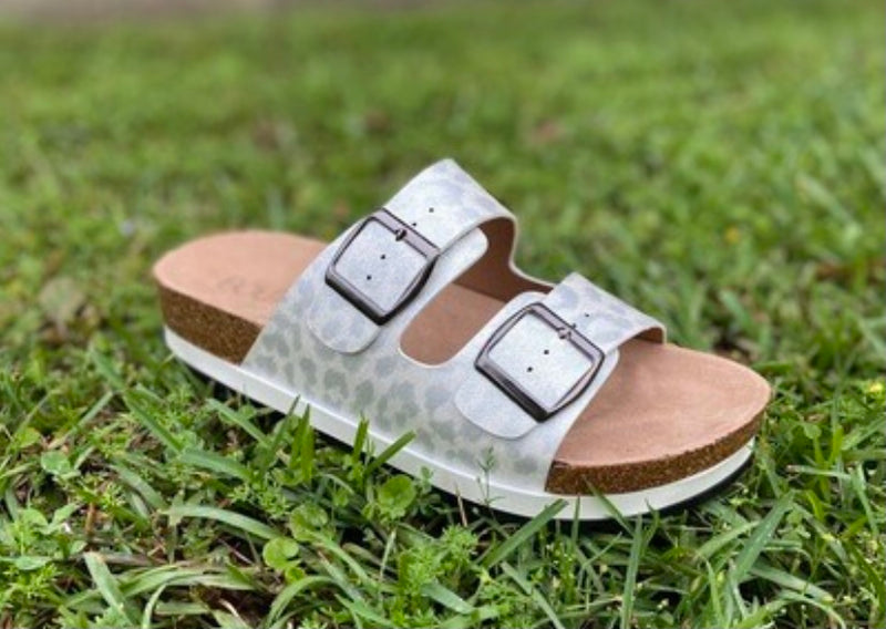 Beach Babe White Metallic