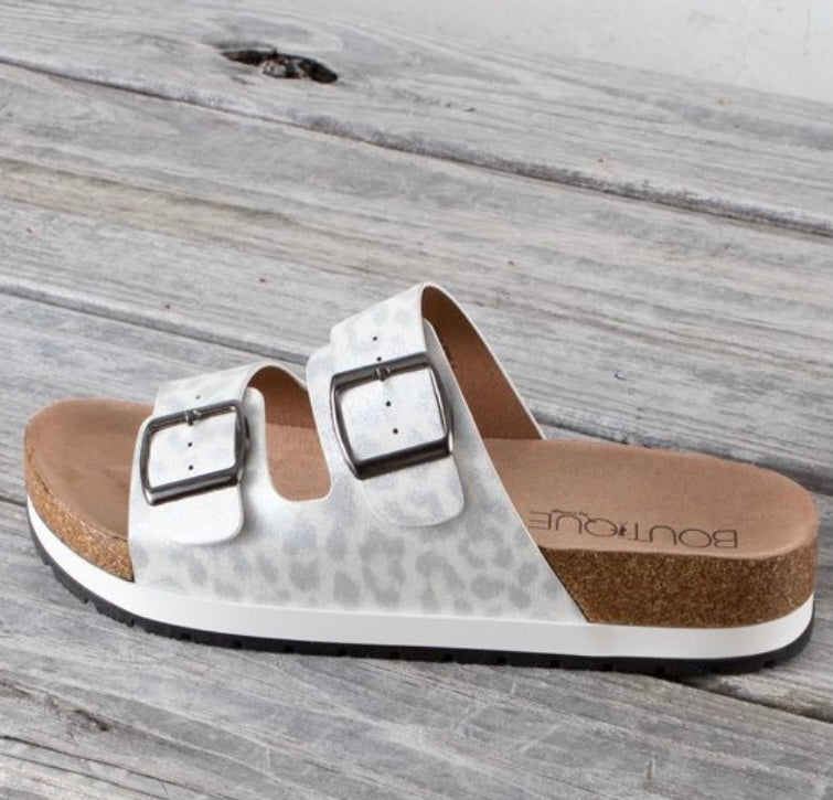 Beach Babe White Metallic