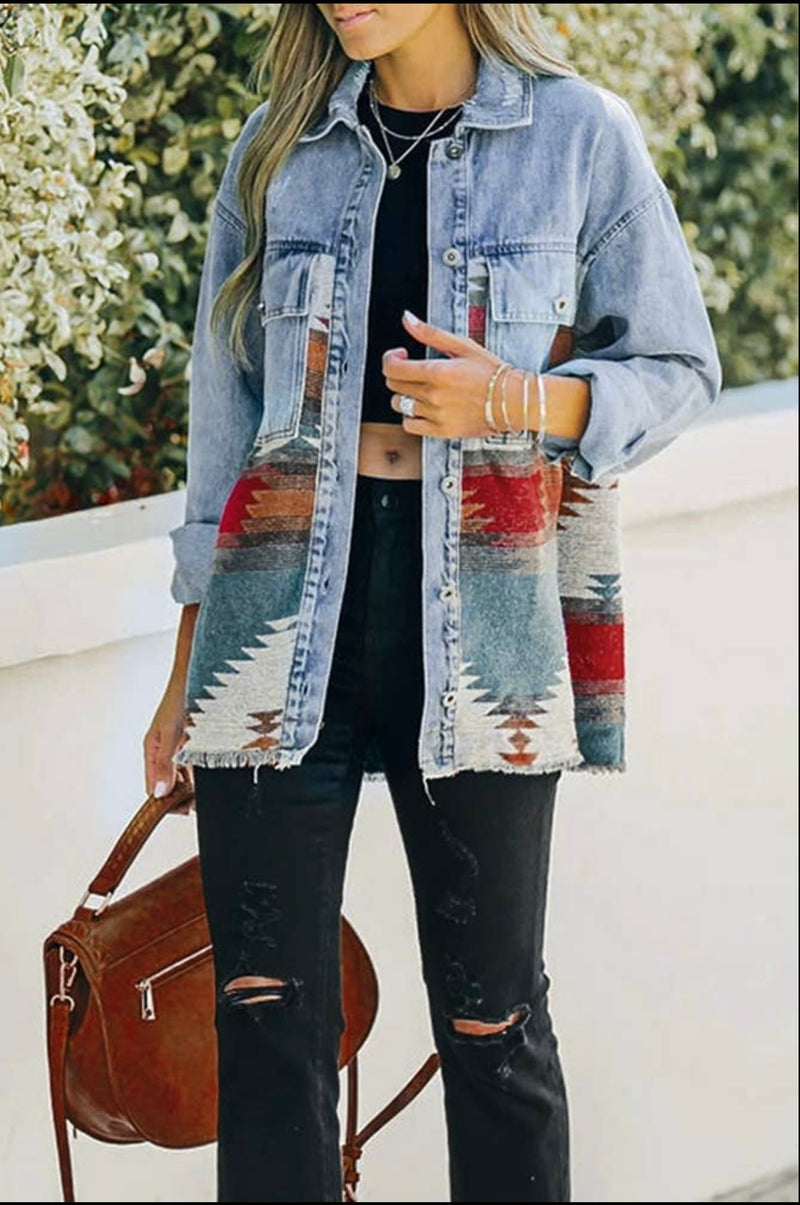Jean Aztec Jacket