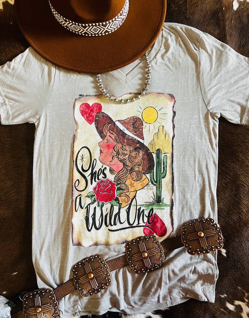Wild Card Graphic Tee