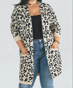 Leopard Printed Cardigan