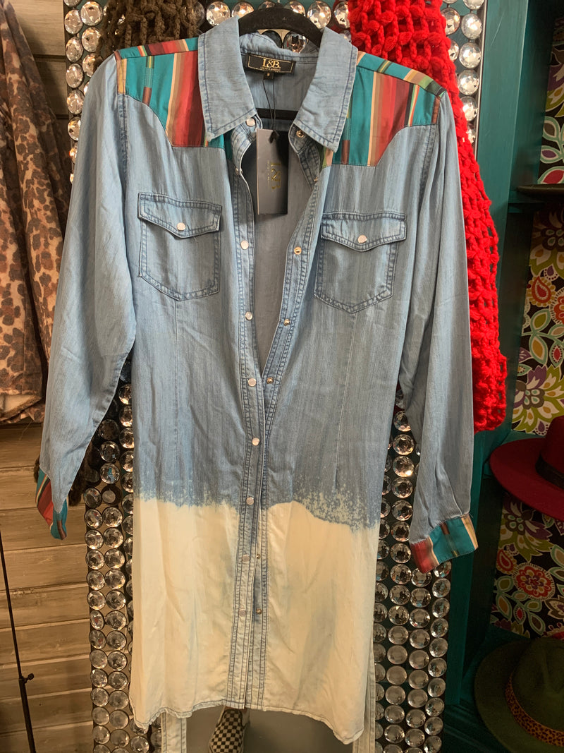 Serape Button Down