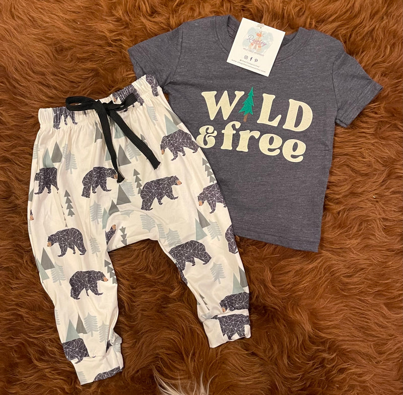RJ- Wild & Free Graphic Tee