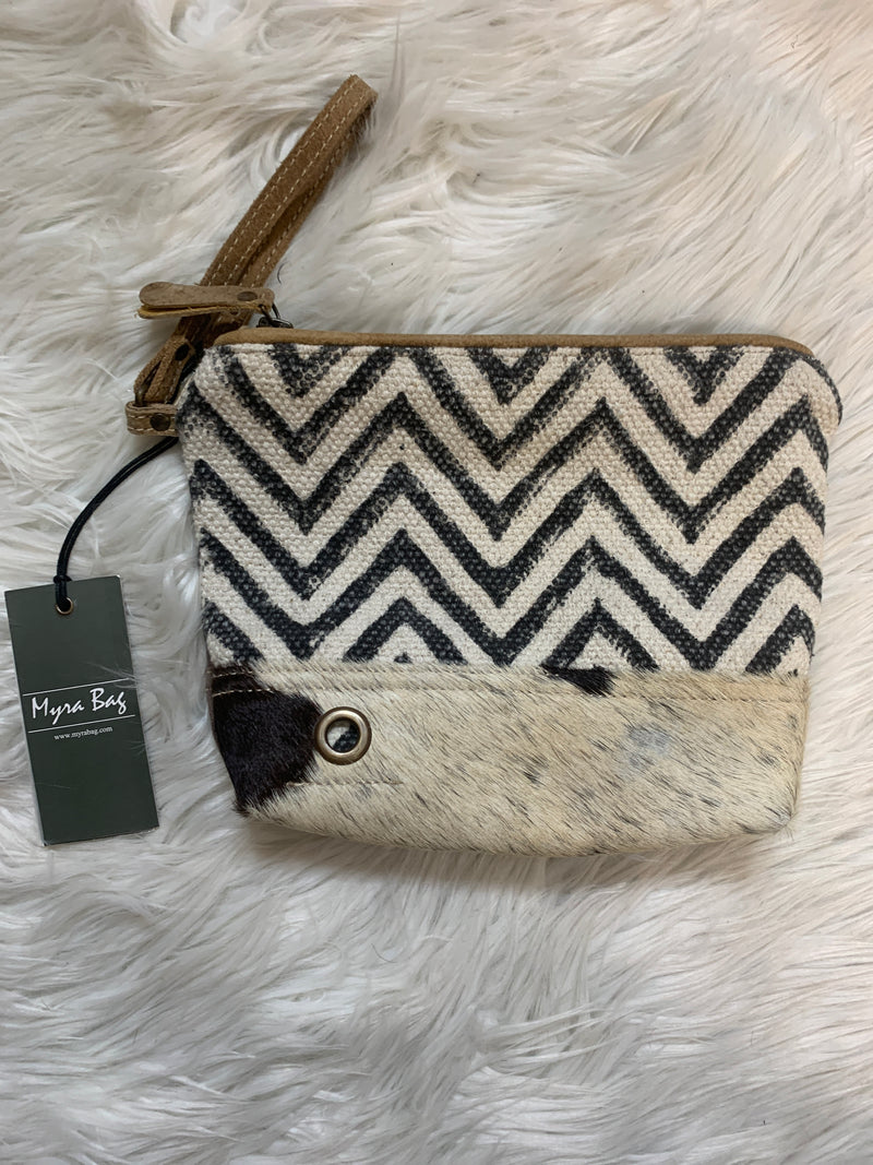 Chevron Pouch