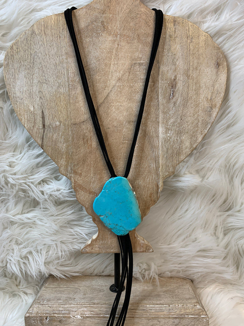 Turquoise Stone Bolo