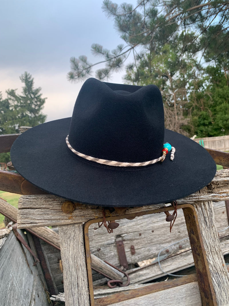 Laguna Black Felt Hat