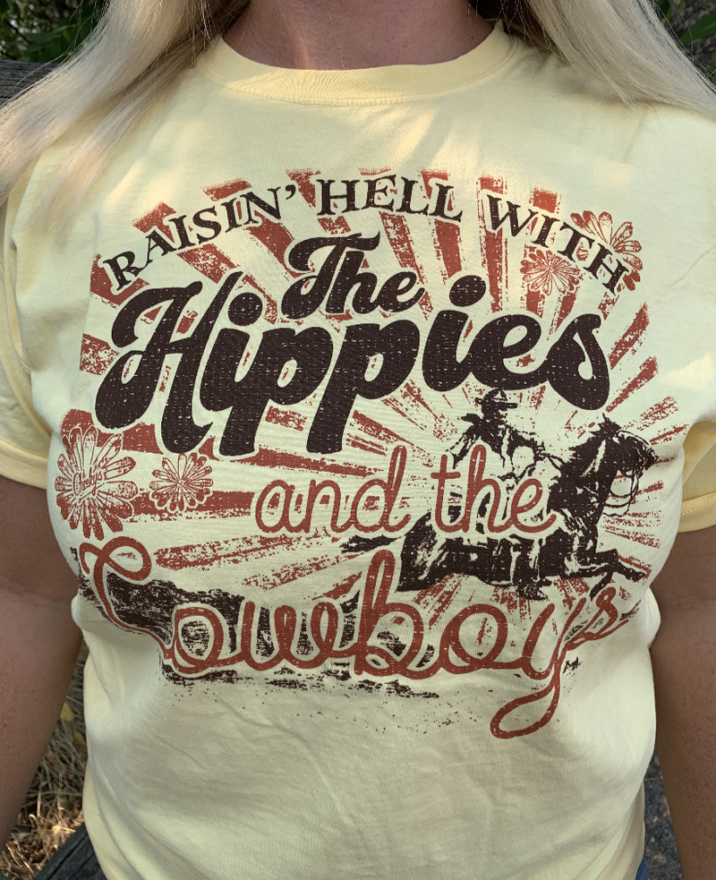 Hippies & Cowboys Tee