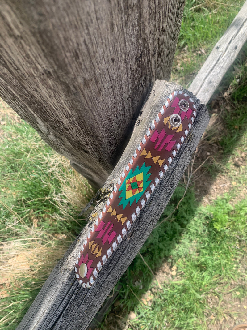 Leather Snap Cuff
