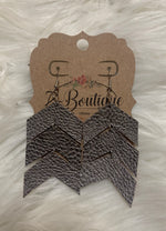 Chevron Dangle Earring