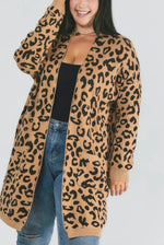 Leopard Printed Cardigan